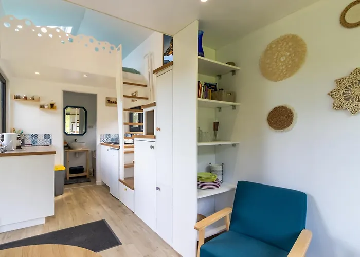Feriehus Tiny House Saint-Cernin-de-lʼHerm